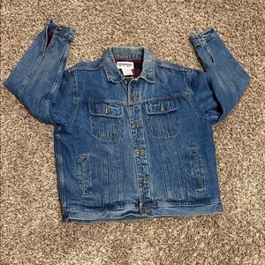 Wrangler Men's Indigo Denim Shirt Jacket